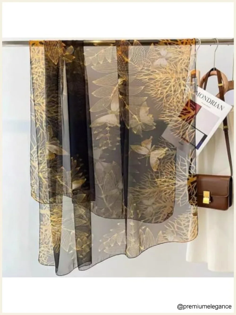 Silk Feeling Scarf for Women Lightweight Large Fashion Scarf Shawl Wrap